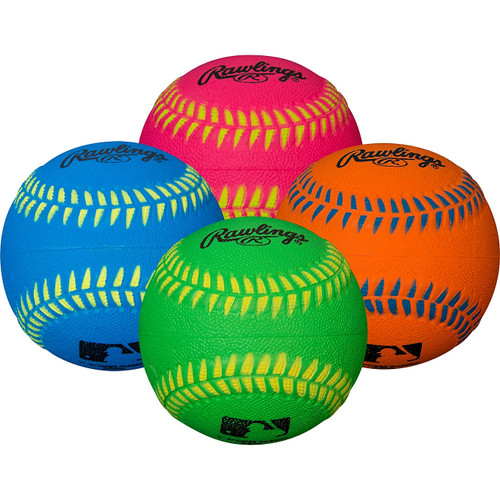 Vist Large View of Product Image Which is New RAWLINGS SPONGE RUBBER BASEBALL (EACH)