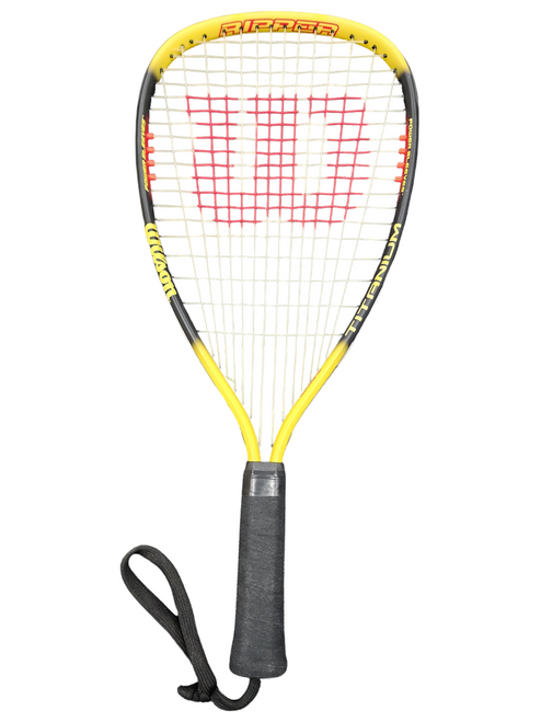 Vist Large View of Product Image Which is Used Wilson TITANIUM RIPPER Adult Racquetball Racquet Black Unknown 11849-S000023022