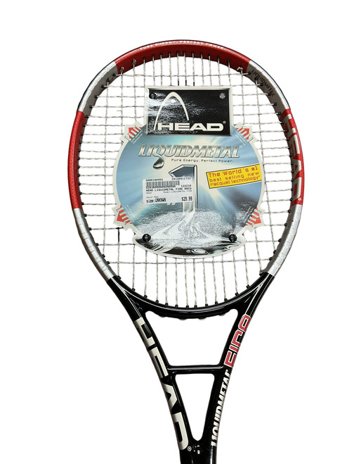 Used Head LIQUIDMETAL FIRE Adult Tennis Racquet Red Unknown 11733-S000180452
