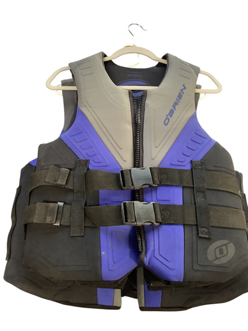 Used O'Brien Adult PFD Royal Blue MD 11479-S000381459