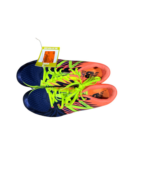 Vist Large View of Product Image Which is Used New Balance Track & Field Cleats Adult Navy Blue Senior 9