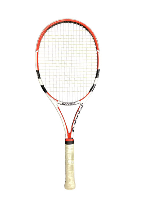 Vist Large View of Product Image Which is Used Babolat PURE STORM Adult Tennis Racquet 4 3/8"