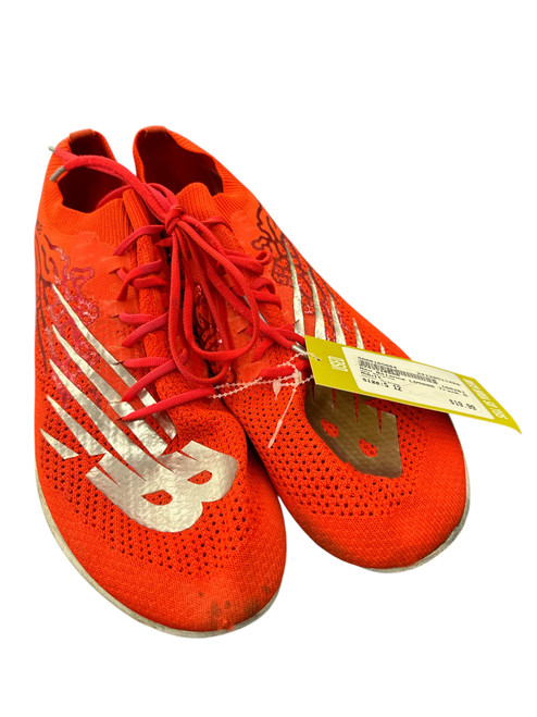 Vist Large View of Product Image Which is Used New Balance Track & Field Cleats Adult Orange Senior 12