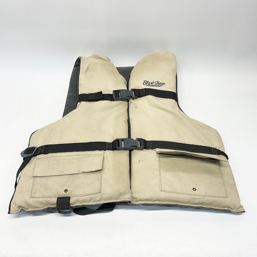 Vist Large View of Product Image Which is Used BLACK SHEEP Adult PFD Tan 2X/3X 11805-S000051611