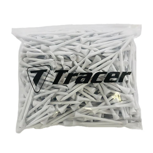 Vist Large View of Product Image Which is New Tracer 350 pack Slider Bag Wood Golf Tees- 3 1/4"