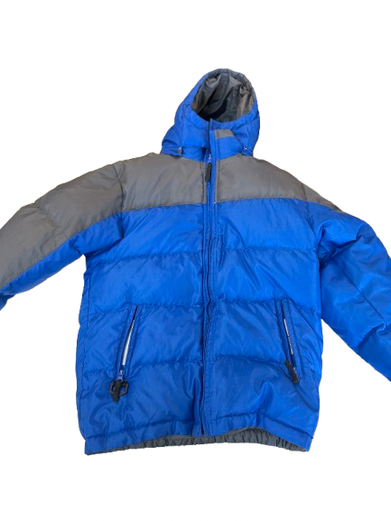 Vist Large View of Product Image Which is Used Outerwear Heavy Jacket Y Royal Blue LG