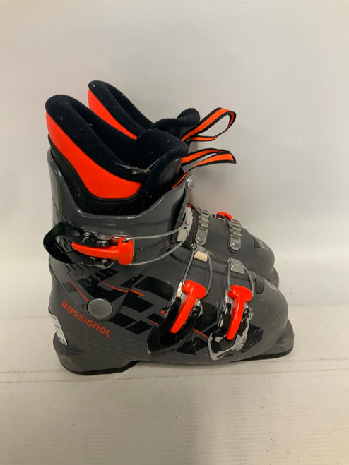 Vist Large View of Product Image Which is Used Rossignol HERO J3 Boys DH Ski Boot Grey 195 MP - Y13 11823-S000028344