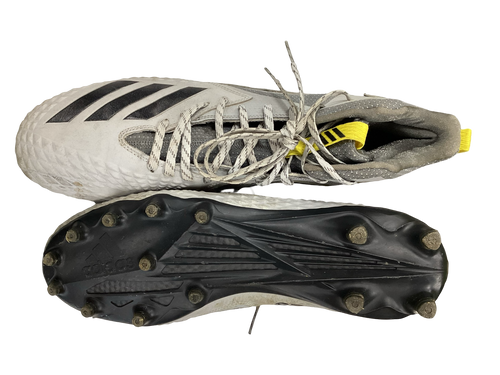 Vist Large View of Product Image Which is Used Adidas FREAK Adult FB Cleats Grey Senior 13 11613-S000150571