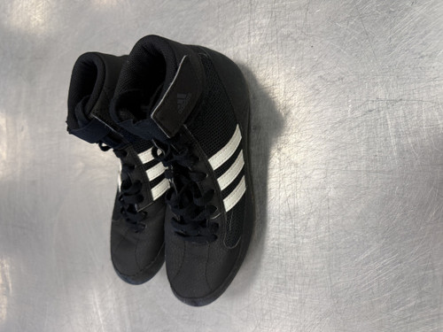 Used Adidas Wrestling Shoes Black Junior 03.5 11339-S000183933