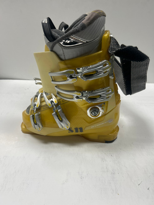 Vist Large View of Product Image Which is Used Head S11 Womens DH Ski Boot Yellow 245 MP - M06.5 - W07.5