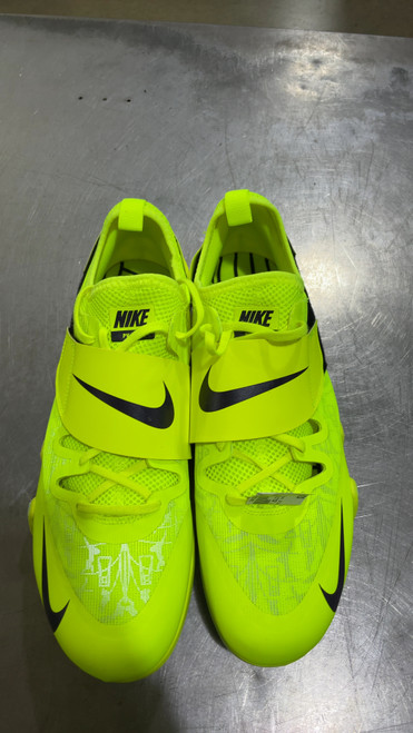 Vist Large View of Product Image Which is Used Nike POLE VAULT ELITE Track & Field Cleats Adult Yellow Senior 12