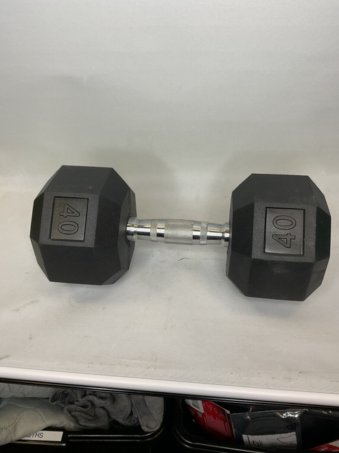 Used Hex Dumbbell (Each) 40 lb