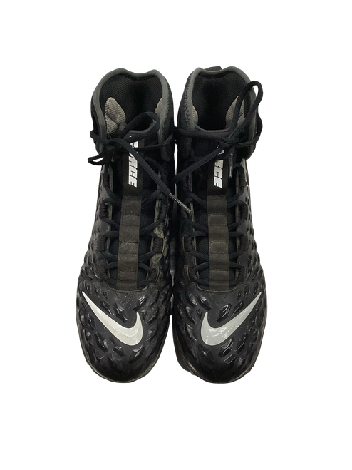 Vist Large View of Product Image Which is Used Nike FORCE Adult FB Cleats Black Senior 11.5