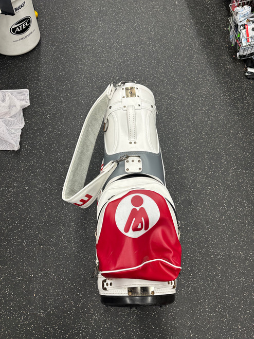 Vist Large View of Product Image Which is Used Mitchell STATE OF THE ART Mens Cart Bag White