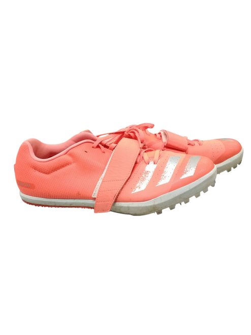 Vist Large View of Product Image Which is Used Adidas Track & Field Cleats Adult Orange Senior 12