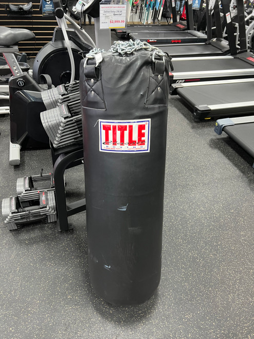 Used Title HEAVY BAG Boxing Heavy Bag Black 70 lb 11497-S000145553