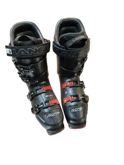 Vist Large View of Product Image Which is Used Lange RX 100 Mens DH Ski Boot Black 275 MP - M09.5 - W10.5