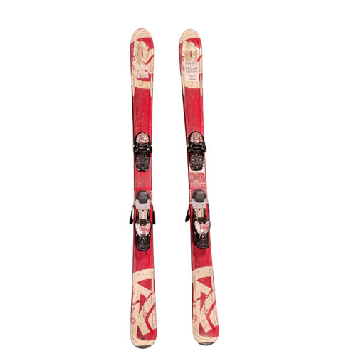 Vist Large View of Product Image Which is Used K2 APACHE JR 121 CM Boys DH Ski/Binding Red 121 cm