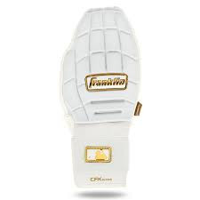 Vist Large View of Product Image Which is New FRANKLIN CFX ADULT SLIDING MITT WHITE/GOLD