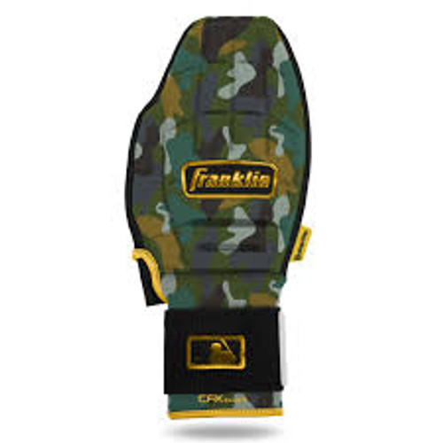 Vist Large View of Product Image Which is New FRANKLIN CFX YOUTH SLIDING MITT CAMO/GOLLD 11835-FRA23554C7