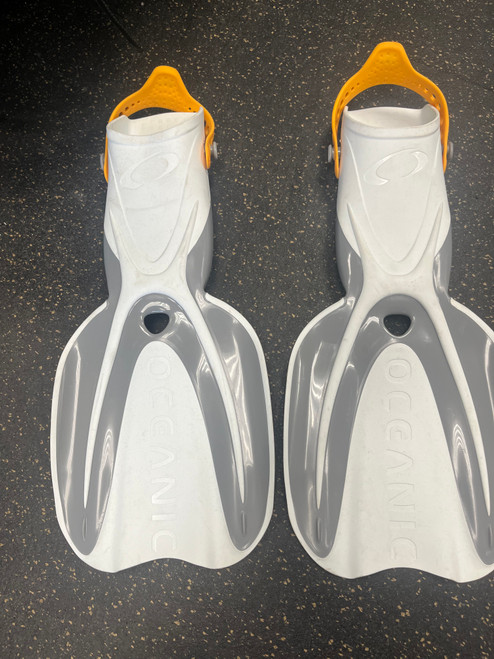 Used Ocean & Earth Underwater Fins White LG 11774-S000077787