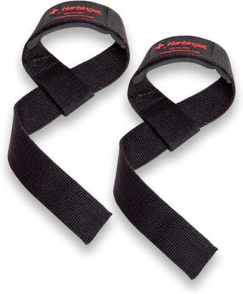 Vist Large View of Product Image Which is New Harbinger COTTON LIFT STRAPS Exercise Accessory Other