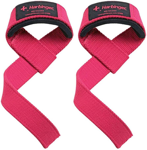 Vist Large View of Product Image Which is New Harbinger COTTON LIFT STRAPS Exercise Accessory Other