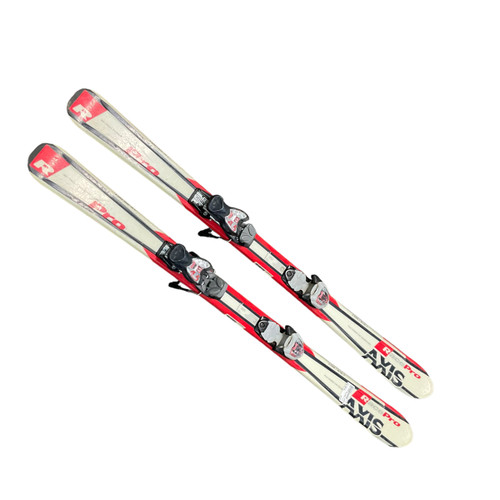 Vist Large View of Product Image Which is Used AXIS RACE PRO Boys DH Ski/Binding White 130 cm
