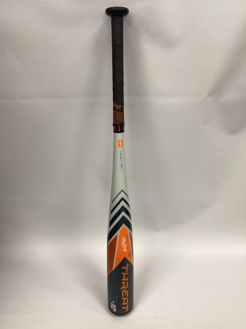 Vist Large View of Product Image Which is Used Rawlings THREAT BB/SB USSSA 2 3/4 Bat 28"