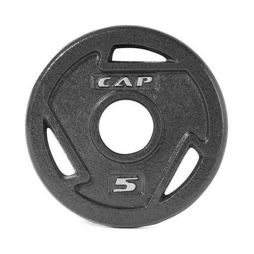 Vist Large View of Product Image Which is New Cap 5lb Olympic Grip Plate