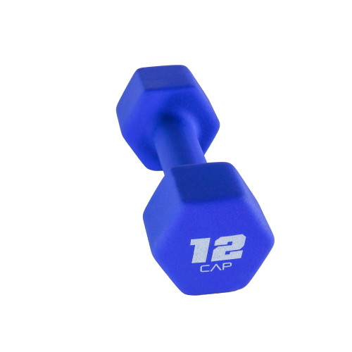 Vist Large View of Product Image Which is New Cap Neoprene 12lb DB Blue