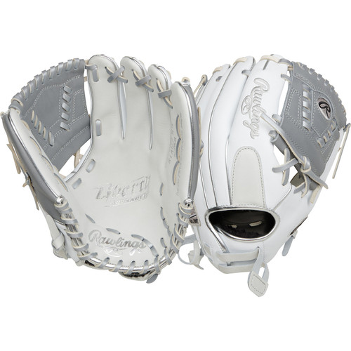 Vist Large View of Product Image Which is New RAWLINGS LIBERTY 12 IN WH/SVR LHT