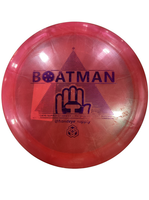 Vist Large View of Product Image Which is Used Westside BOATMAN Disc Golf Driver Red
