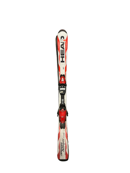 Vist Large View of Product Image Which is Used Head SUPER SHAPE DH SKI Boys DH Ski/Binding White 117 cm