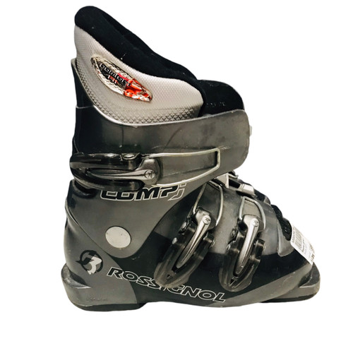 Vist Large View of Product Image Which is Used Rossignol COMP J3 Boys DH Ski Boot Grey 195 MP - Y13 11816-S000258706