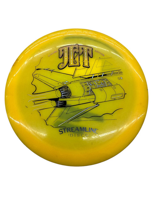Used Streamline JET SPECIAL EDITION Disc Golf Driver Yellow 11906-S000166130