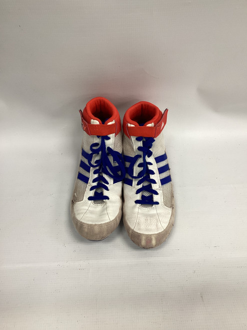 Used Adidas Wrestling Shoes White Senior 5.5 11851-S000025434