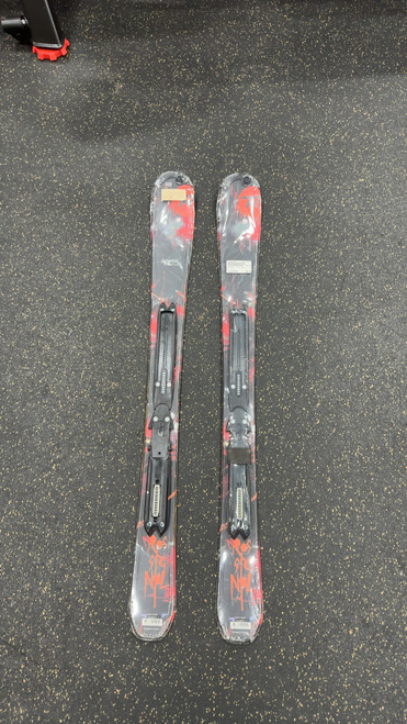 Used Rossignol SCIMITAR Boys Skis Only Black 100 cm 11337-S000449994