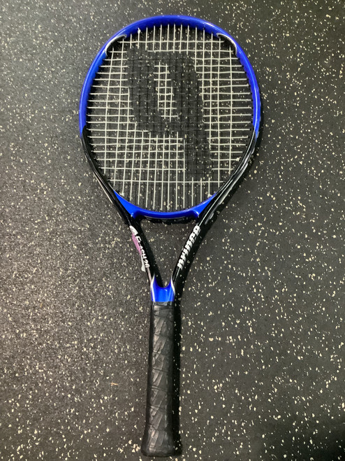 Vist Large View of Product Image Which is Used Prince AIR FLASH 26 Junior Tennis Racquet Royal Blue 26"