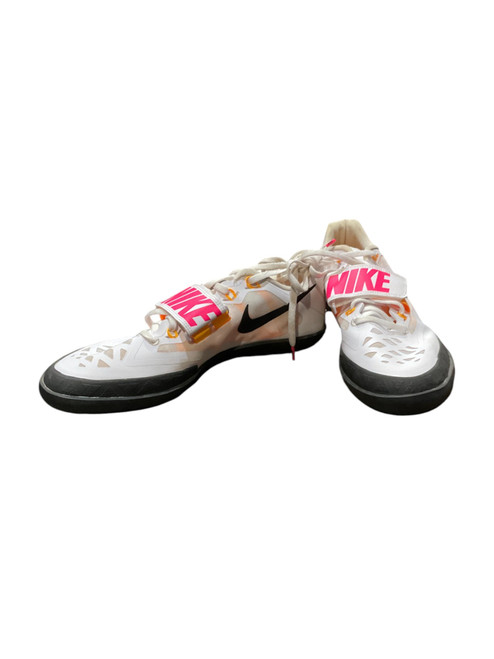 Vist Large View of Product Image Which is Used Nike Track & Field Cleats Adult White Senior 10