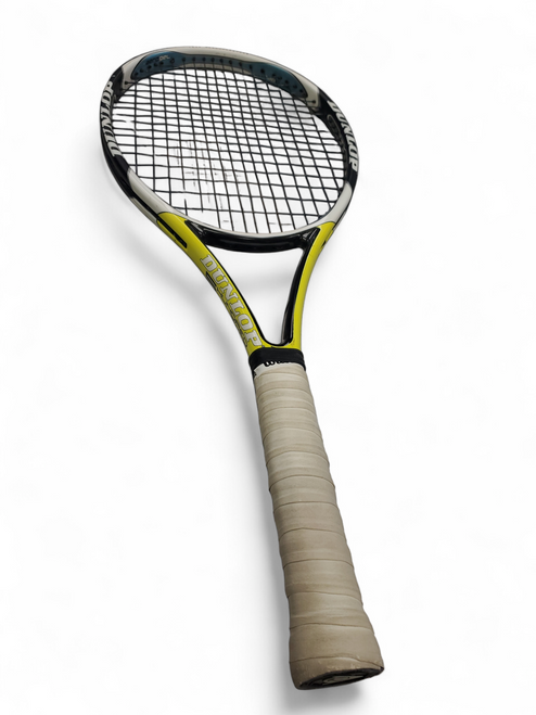 Used Dunlop AEROGEL 5 HUNDRED TOUR Adult Tennis Racquet Black 4 3/8" 11863-S000019070