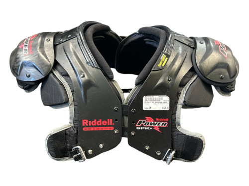 Vist Large View of Product Image Which is Used Riddell POWER SPK+ FB Shoulder Pads SM