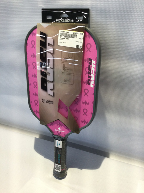 Used Diadem RUSH Pickleball Racquet Pink 11870-S000011367