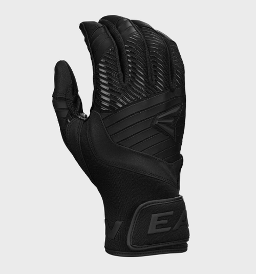 Vist Large View of Product Image Which is New Easton WALK-OFF ETHOS BB/SB Batting Gloves Black LG