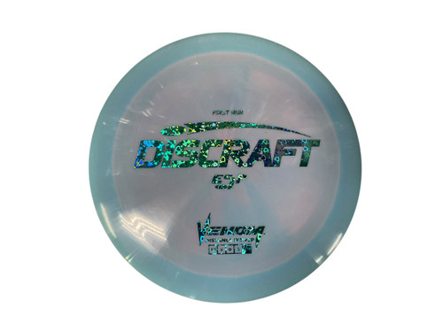 New Discraft ESP FIRST RUN VENOM Disc Golf Driver Carolina Blue 171g 11768-S000218782