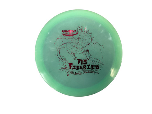 New Innova CHAMP GLOW FIREBIRD NS APRIL FOOLS Disc Golf Driver Green 174g 11768-S000218817
