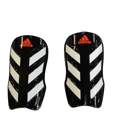 Used Adidas Soccer Shin Guards Junior Black SM 11479-S000382205