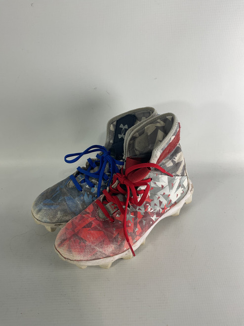 Vist Large View of Product Image Which is Used Under Armour Jr FB Cleats None Junior 04.5