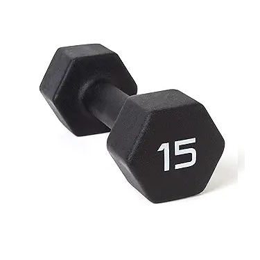 Vist Large View of Product Image Which is Cap Neoprene Dumbbell 15lb #SDN4B015