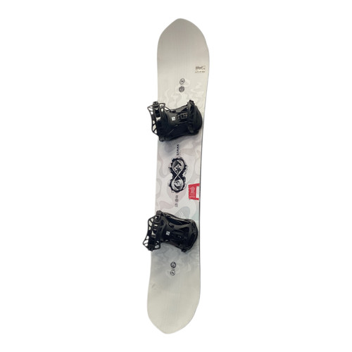 Vist Large View of Product Image Which is Nidecker GAMMA Mens Board/Bindings White 157 cm